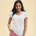 Women White T-Shirt - Iconic V-Neck