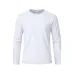 Adult White T-Shirt - Iconic Long Sleeve T