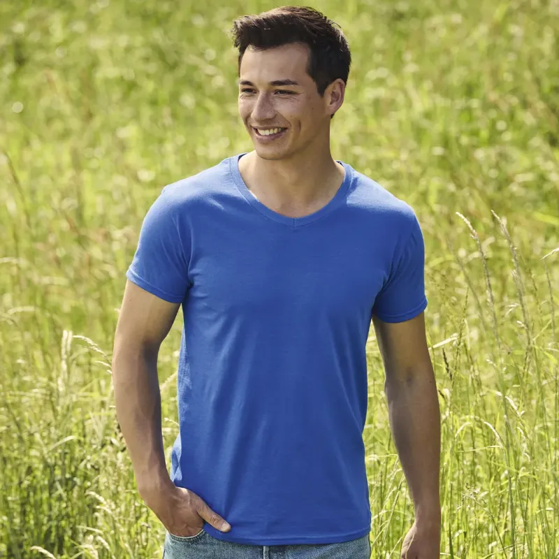 Adult Colour T-Shirt - Iconic V-Neck