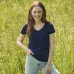 Women Colour T-Shirt - Iconic V-Neck