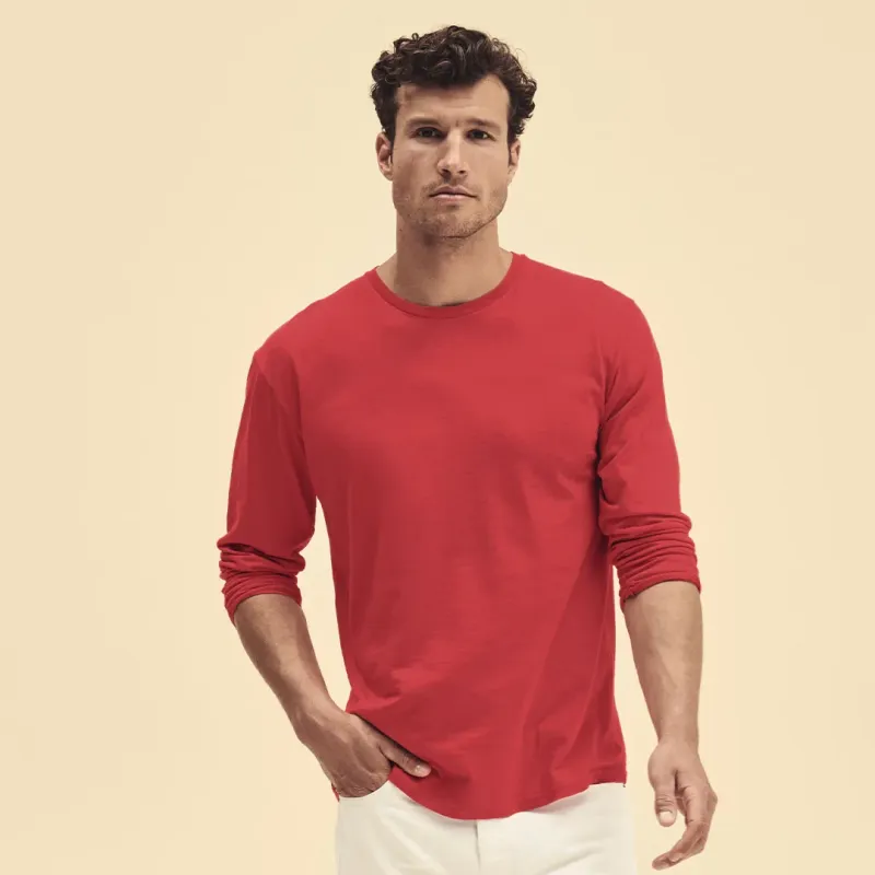 Adult Colour T-Shirt - Iconic Long Sleeve T