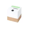At the top of the display box (8×2cm)  +