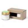 Centered on lid (3.5×3.5cm)  +