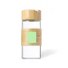 Centered on the side of bottle (3×4cm)  +