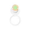 In the circular element (1.5×1.5cm)  +