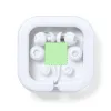 In the presentation box (2×2cm)  +