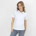 Women White Polo Shirt - Koupan