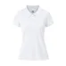 Women White Polo Shirt - Koupan