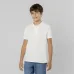 Kids White Polo Shirt - Charles
