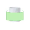 Around the cup (16.5×7cm)  +