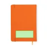 On the back cover of the book (10×4cm)  +
