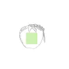 In Orange (2×2cm)  +