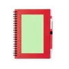 On side A notepad (8×14cm)  +