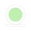 A centering face (7×7cm)  +