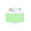 Centered around the cup (9×7cm)  +