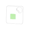 Centered (2.5×2cm)  +
