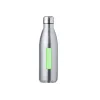 Centered side of the bottle (2×8cm)  +