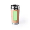 Centered on the side of bottle (8×3cm)  +