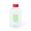 Centered on the side of bottle (3×5cm)  +