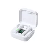 Lower zone left earphone (1.3×0.4cm)  +
