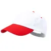 WHITE/RED  +