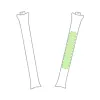 Walking stick 1 (30×7cm)  +