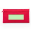 Below the zipper (12×4cm)  +